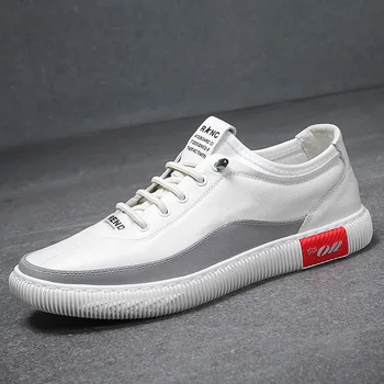 

Spring Casual Men Sneakers Flyknit Sweat-Absorbant Fashion Men Walking Footwear Tenis Feminino Zapatos New Mesh Male Shoes 256