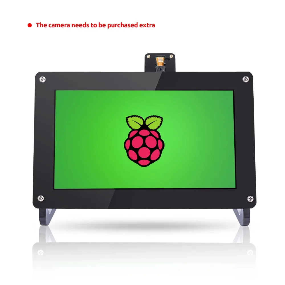 Sunfower Raspberry Pi 7 дюймов 1024*600 HD ЖК-дисплей экран Встроенный динамик для Raspberry Pi 3 Model B+, 3 модели B, 2 модели B