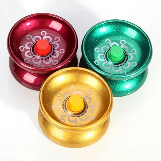 2016 Hot Sale Alloy Yo Yo Ball Children Funny Toys Yoyo Professional Yoyo Kids Toys Wholesale 3