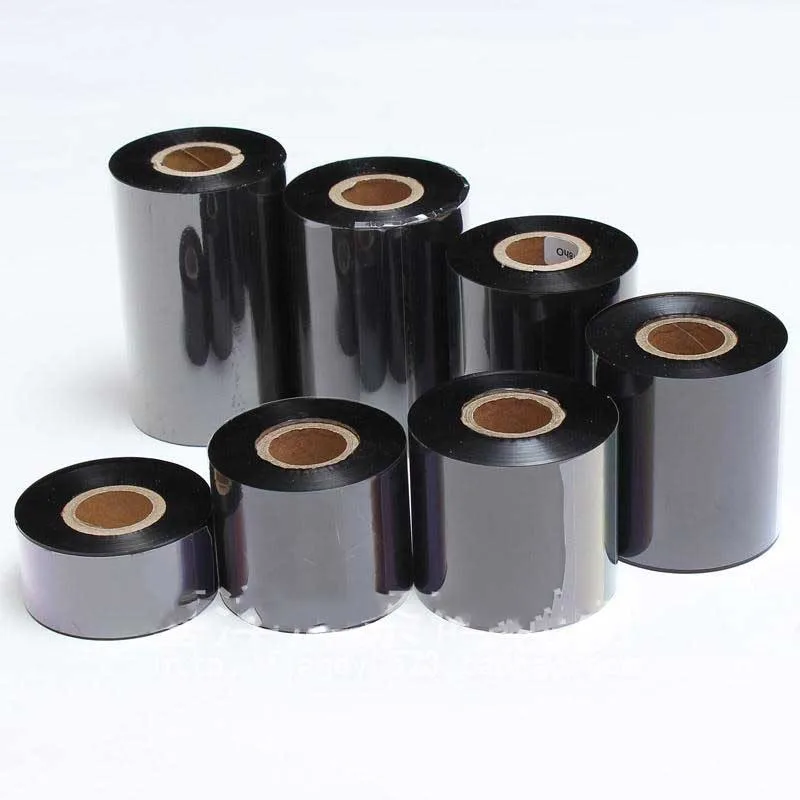 Resin black ribbon 110*300M for Godex barcode label printer can print