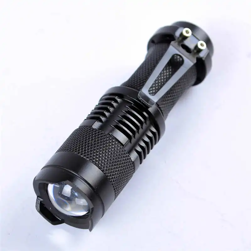 Масштабируемые светодиодный фонарик УФ Torch Light лазерная указка ультрафиолетовый Blacklight AA Батарея мощный светодиодный фонарик #4S11