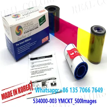 

12Pieces Compatible 534000-003 YMCKT 500 Prints Datacard SD260 SD360 SD460 SP75 SP35 SP55 FP65/65i Card Printer Datacard Ribbon