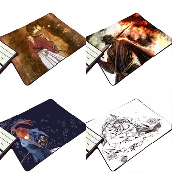 

Mairuige Japanese Anime Cartoon Comic Movie Rurouni Kenshin Pattern Mousepad Creative Diy Customized Mini Table Mouse Pad