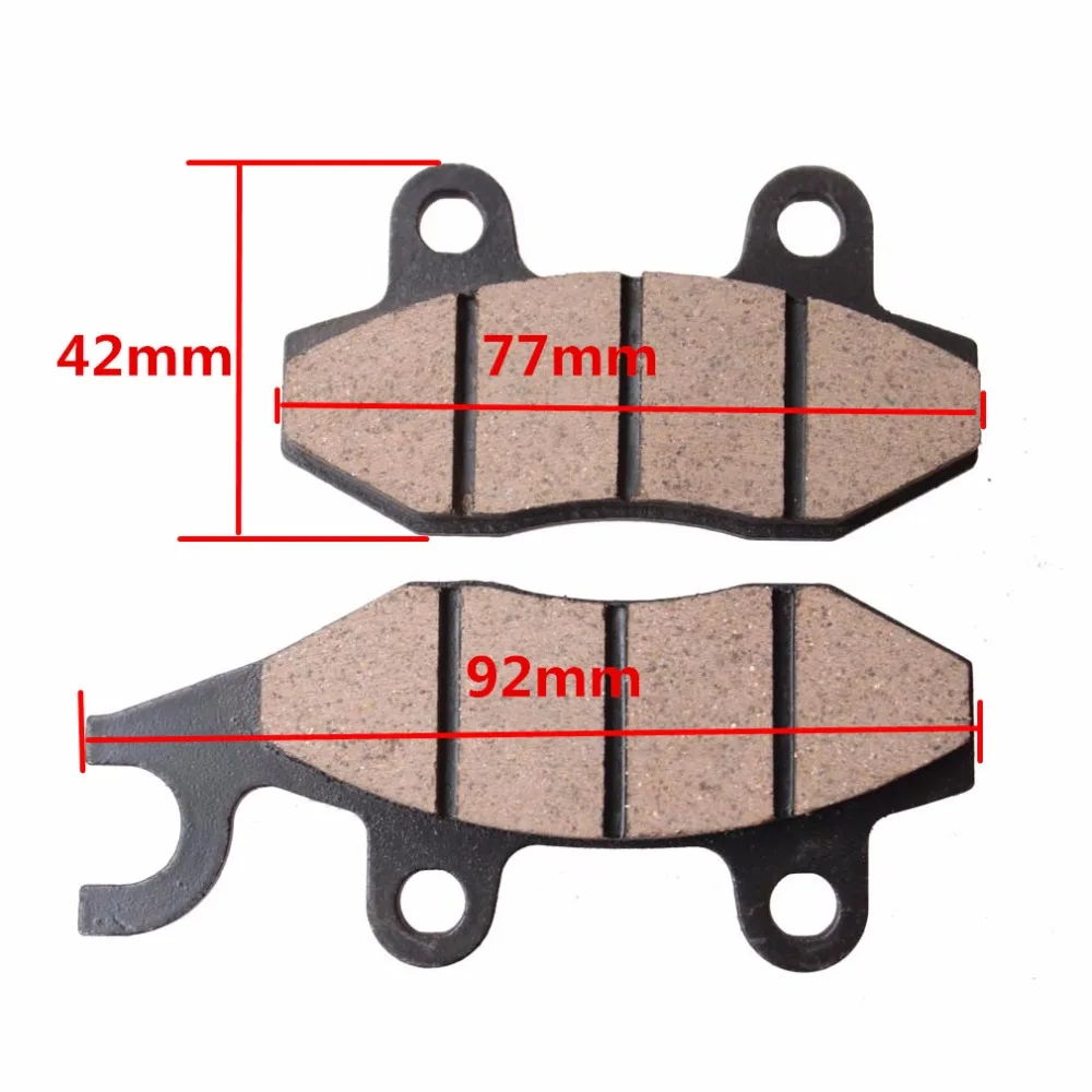 Тормоза для мотоцикла GOOFIT 50cc 70cc 90cc 150cc 250cc ATV Байк скутер C029 030|scooter brake pad|scooter
