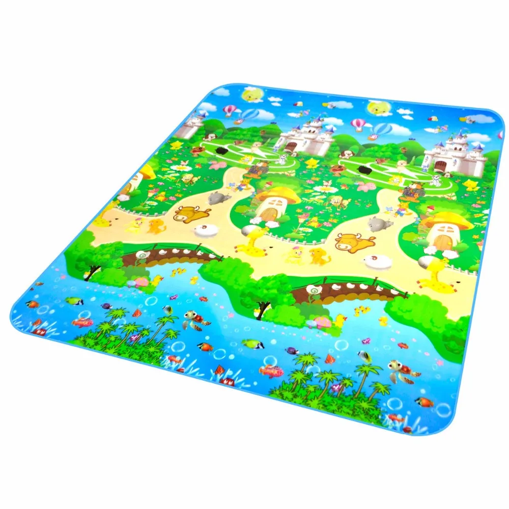 Single-sided Baby Play Mat Developing Rug Puzzle Mats Children Kids Waterproof Foam Carpets Toys Babies Gift Newborns Infant