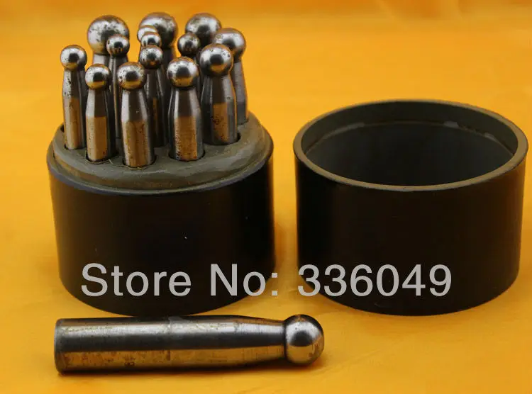 

15pcs Jewelry making tools Dapping Block,Dapping Punches,Jewelry tool,Jewelry Making Supplies,Engraving tool