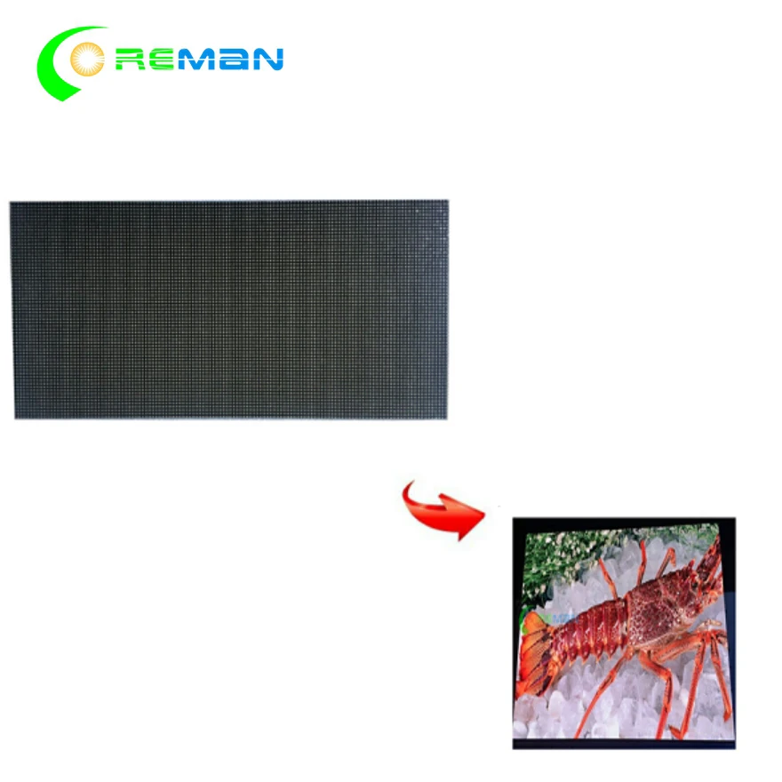 

HD indoor smd 1515 336 NOVA full color led panel 64x64 64X128 P2 led module