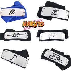 Аниме повязка Naruto косплэй Опора Учиха Итачи убийца B Orochimaru боль черный/синий головные уборы для девочек и мальчиков подарки