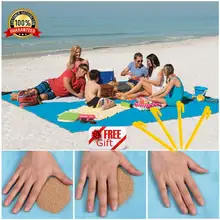 Волшебный песок бесплатно пляжный коврик кемпинг открытый пикник большой матрас водонепроницаемый мешок Прямая