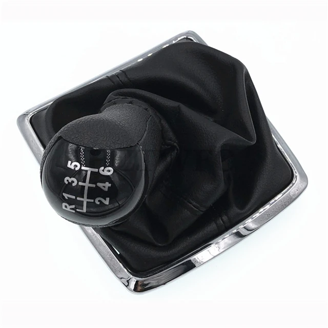 

Free Shipping 6 Speed PU Leather Shift Knob Stick Lever Gaiter Cover For Ford Focus Mondeo MK2 II 2004-2011