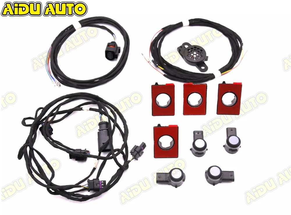 

PDC Parking OPS System UPGRADE KIT Wire cable Harness USE For Audi A4 B8.5 PA