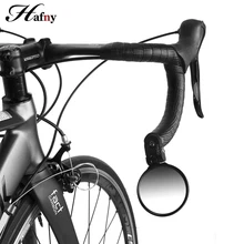 Handlebar End Bike Mirror Steel Lens Cycling Mirror Back Review Mirror For Bicycle Mountain Road Bike Mirror Bicycle Accessories