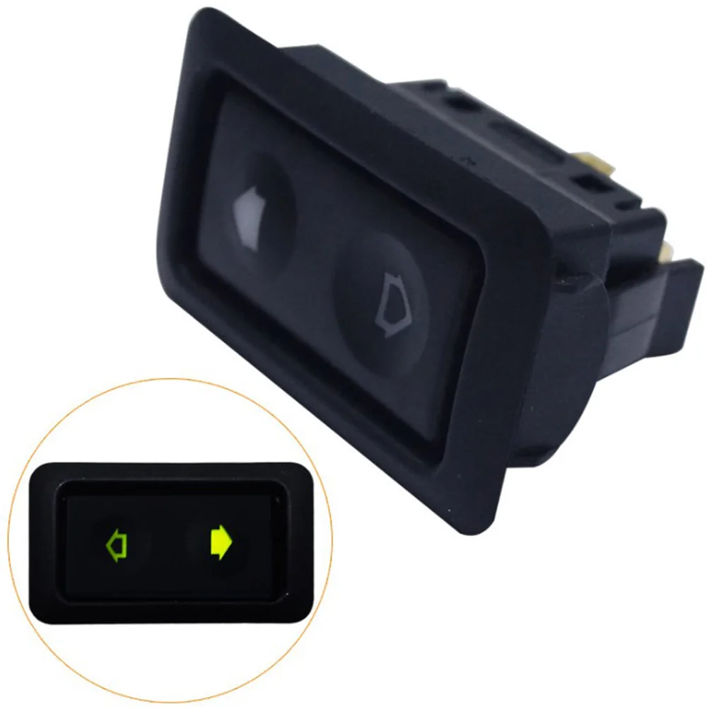 

20A 12 V / 24 V Unversial 6Pin Window Power Switch Button For All Cars With LED Green Light Car Switch Button