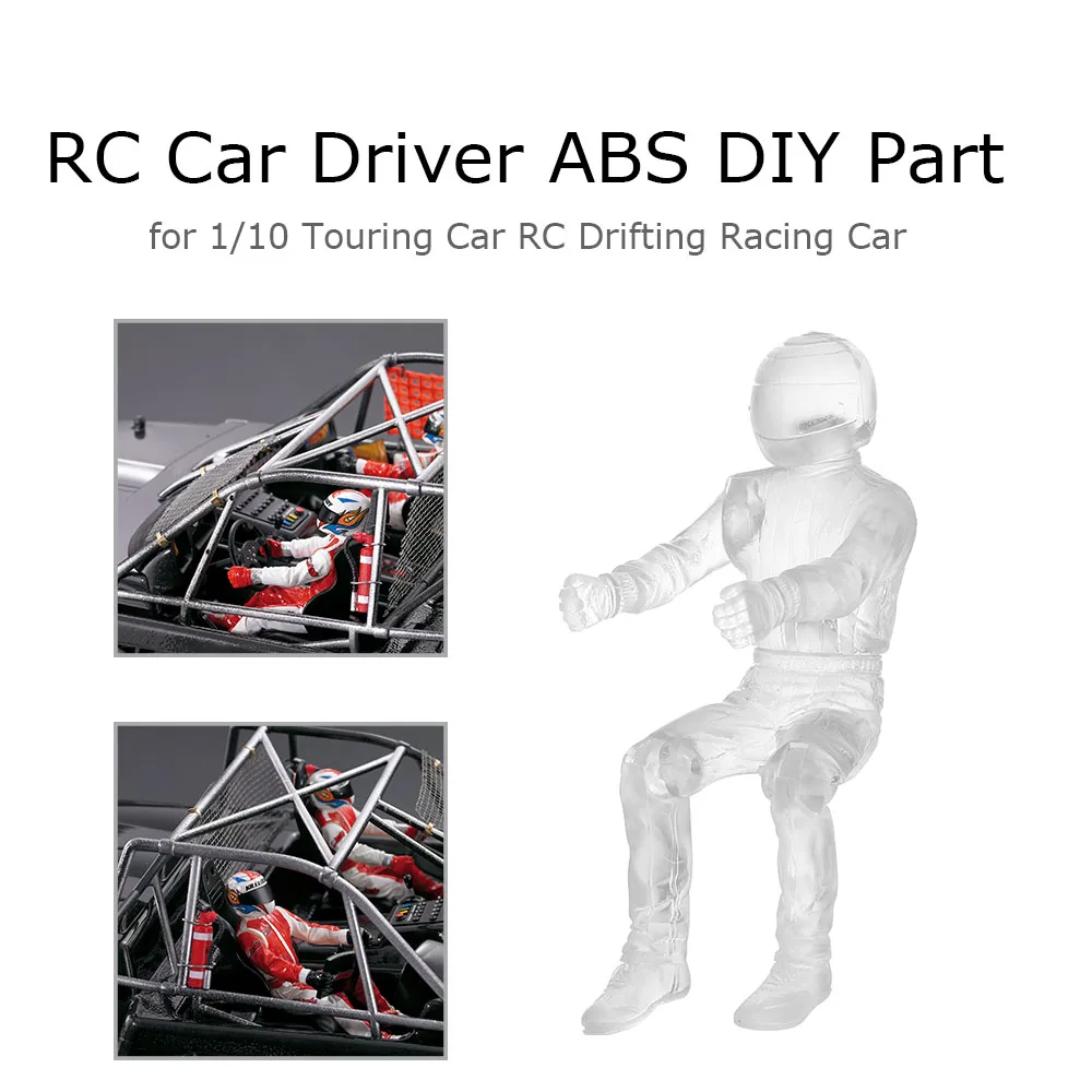 

RC Car ABS DIY Parts Killerbody RC Driver for 1:10 Traxxas Axial HSP HPI RC Touring Car Drifting Parts