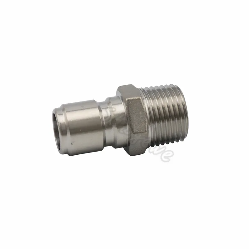 Home Brewing Wort Chiller Fitting Tun Kettle Connector Stainless Steel Male Quick Disconnect 12 NPT Homebrew Hardware Fitting (4)
