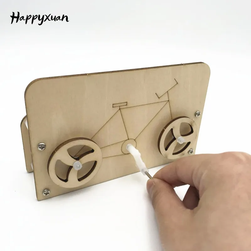 Happyxuan пар DIY изобретения развивающие игрушки физическая визуальная иллюзия бег