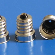 UPS DHL FedEx E12S кронштейн лампы латунь с никелевым покрытием