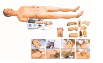 BIX-H2400 Full Function Nursing Training Manikin Have Blood Pressure Measure Nursing Simulator WBW072 advanced stages of bedsores pressure sore simulator decubitus wound care model nursing model