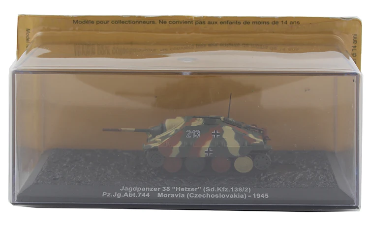 

IXO 1/72 Jagdpanzer 38 Hetzer tank destroyer model Alloy collection model Holiday gift