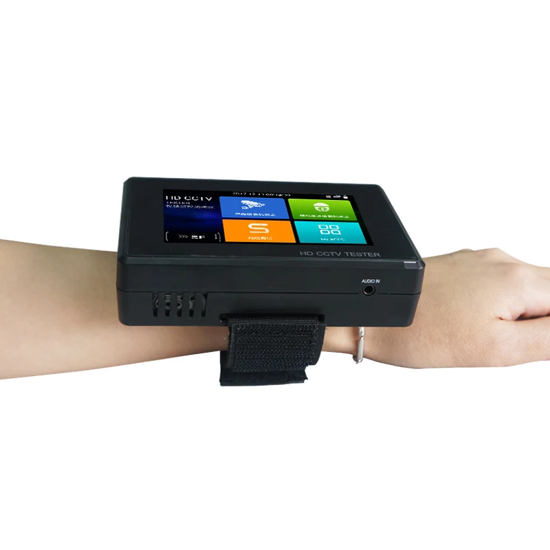 Многофункциональный тестер видеонаблюдения H265 264 8MP IPC 1800 Plus 4 дюймовый 4K монитор