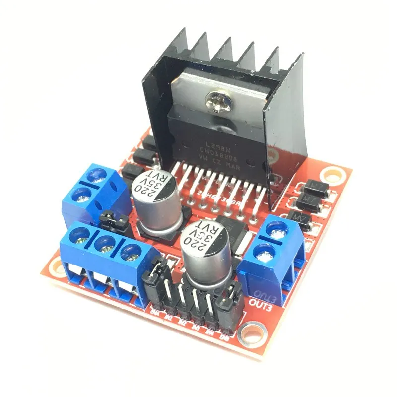 Модуль платы управления двигателем L298N L298 для arduino шаговый двигатель умный