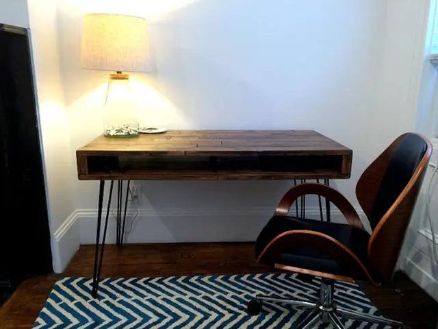 Louis Fashion Computer Desks Nordic Minimalist Retro Worktable Louis Fashion Computer Desks Nordic