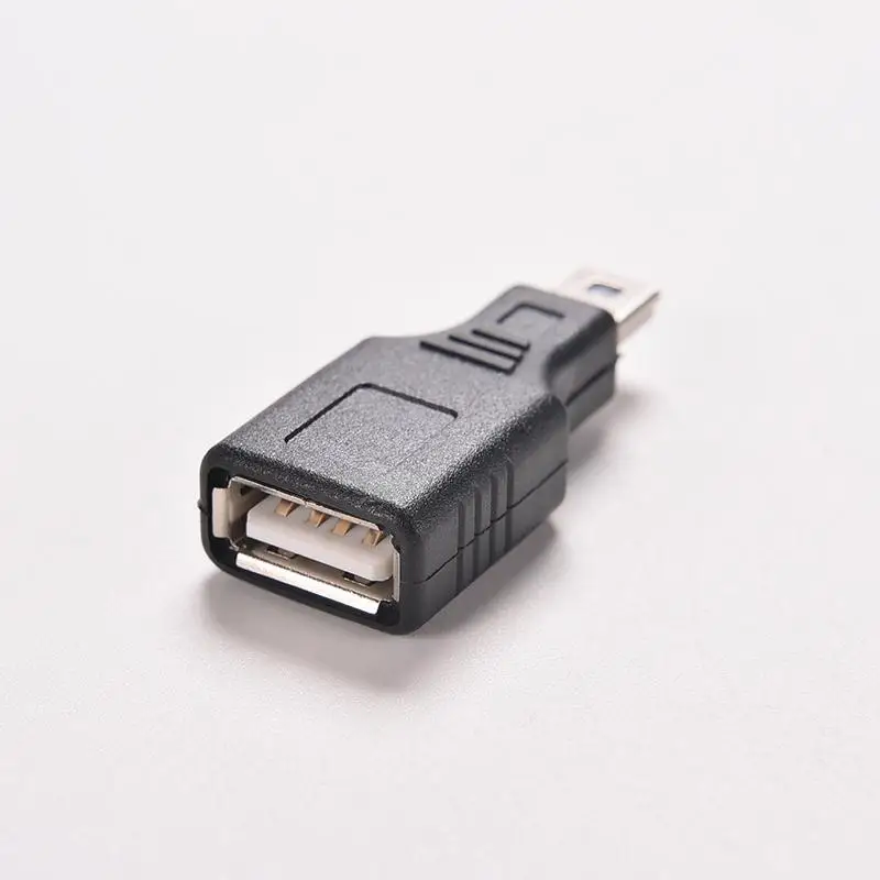 1 шт. 2 0 A черный F/M USB разъем для Micro/Mini B 5 Pin штекер хост адаптер OTG конвертер до 480