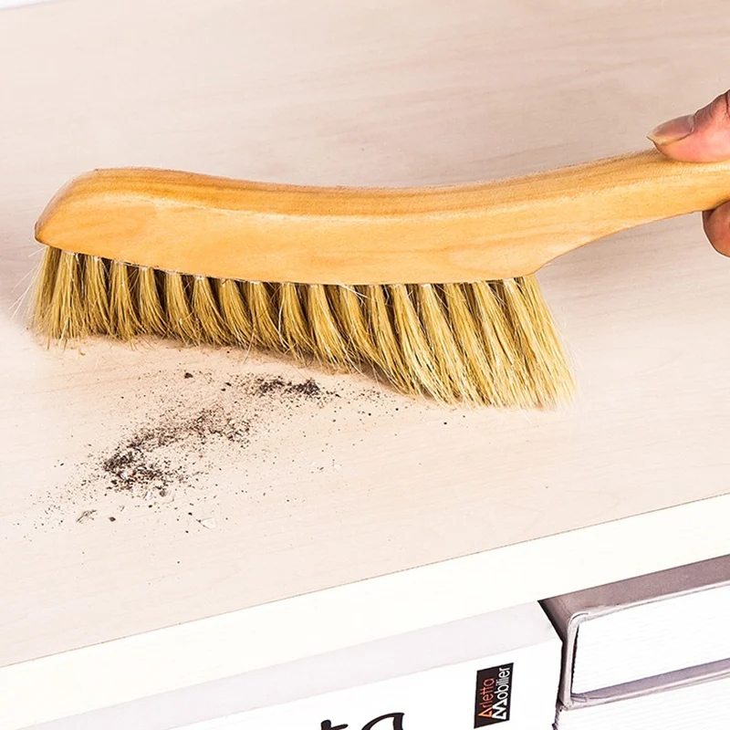 New Windows Carpet Table Brush Nook Cranny soft bristle + wood handle