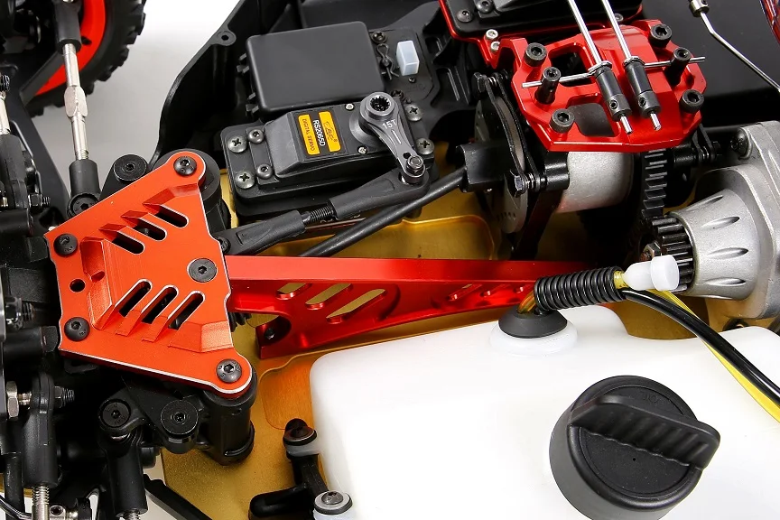 1/5 масштаб Rofan Rovan LT 450 45CC 2T бензиновый двигатель два 65 кг сервопривод 4WD RC