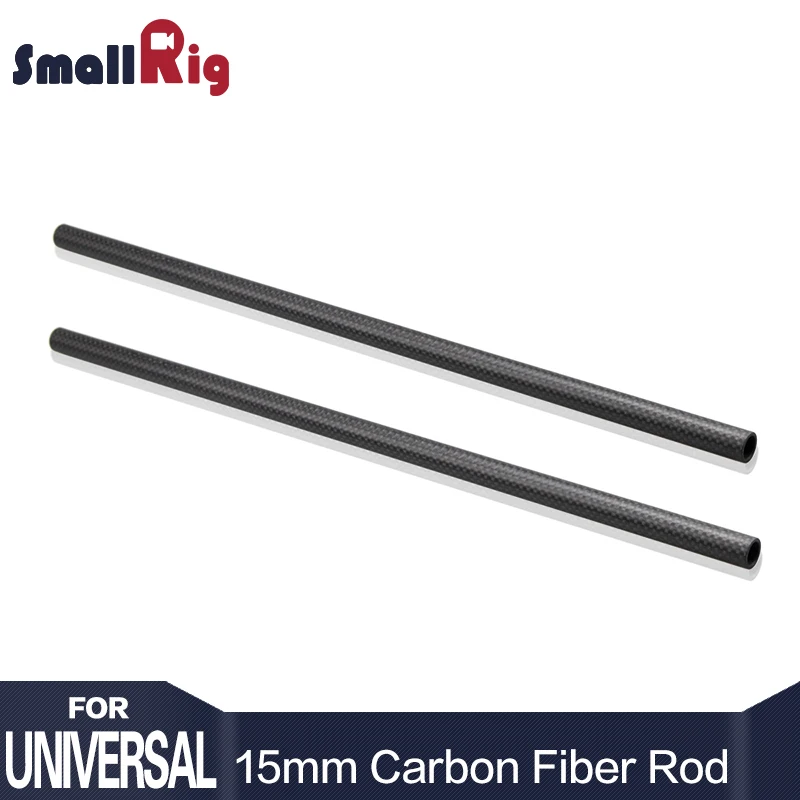 Haste de Fibra de Carbono Polegadas de Comprimento para Câmera Sistema de Apoio Ferroviário de 15mm-0871 Pacote de 2 Smallrig Dslr Pces 15mm 18 Rig