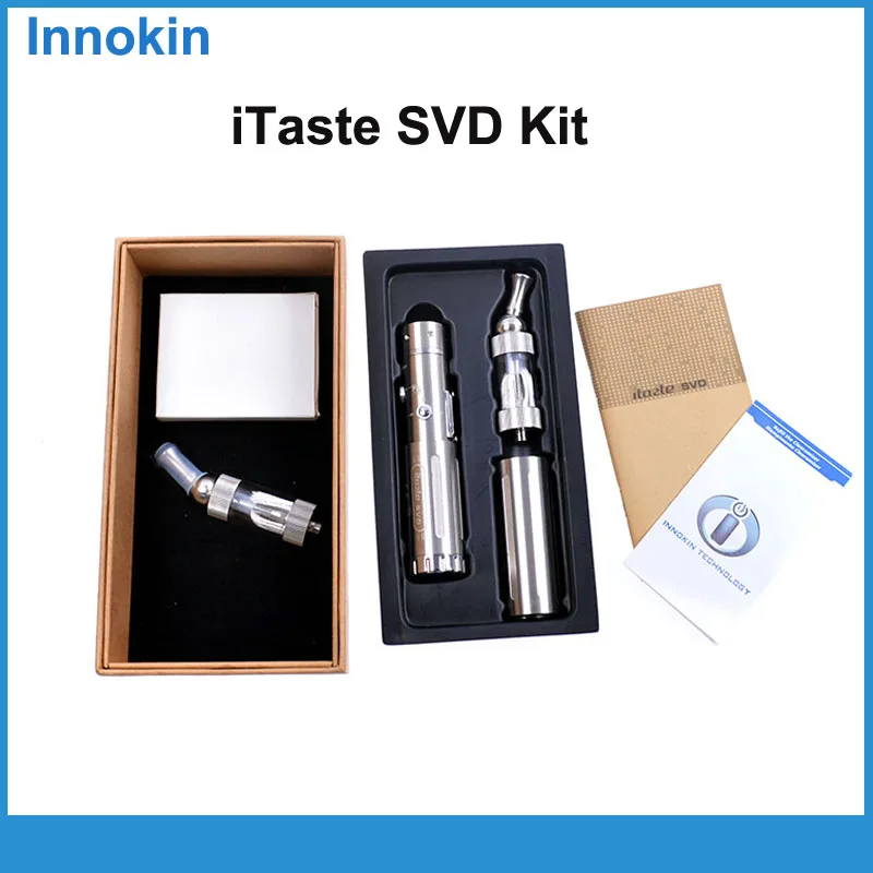  Electronic Cigarette Genuine Innokin iTaste SVD Mechanical luxury kit Variable Voltage with Iclear vaporizer pen 