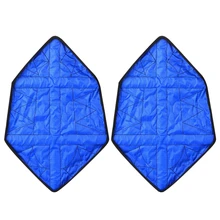 Hands Free Shoe Covers Step in Sock Cover Reusable for Sneakers& Boots, Blue