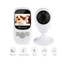 Детский монитор для сна, беспроводная видеокамера, детская камера ночного видения, детская няня, безопасность температура монитора