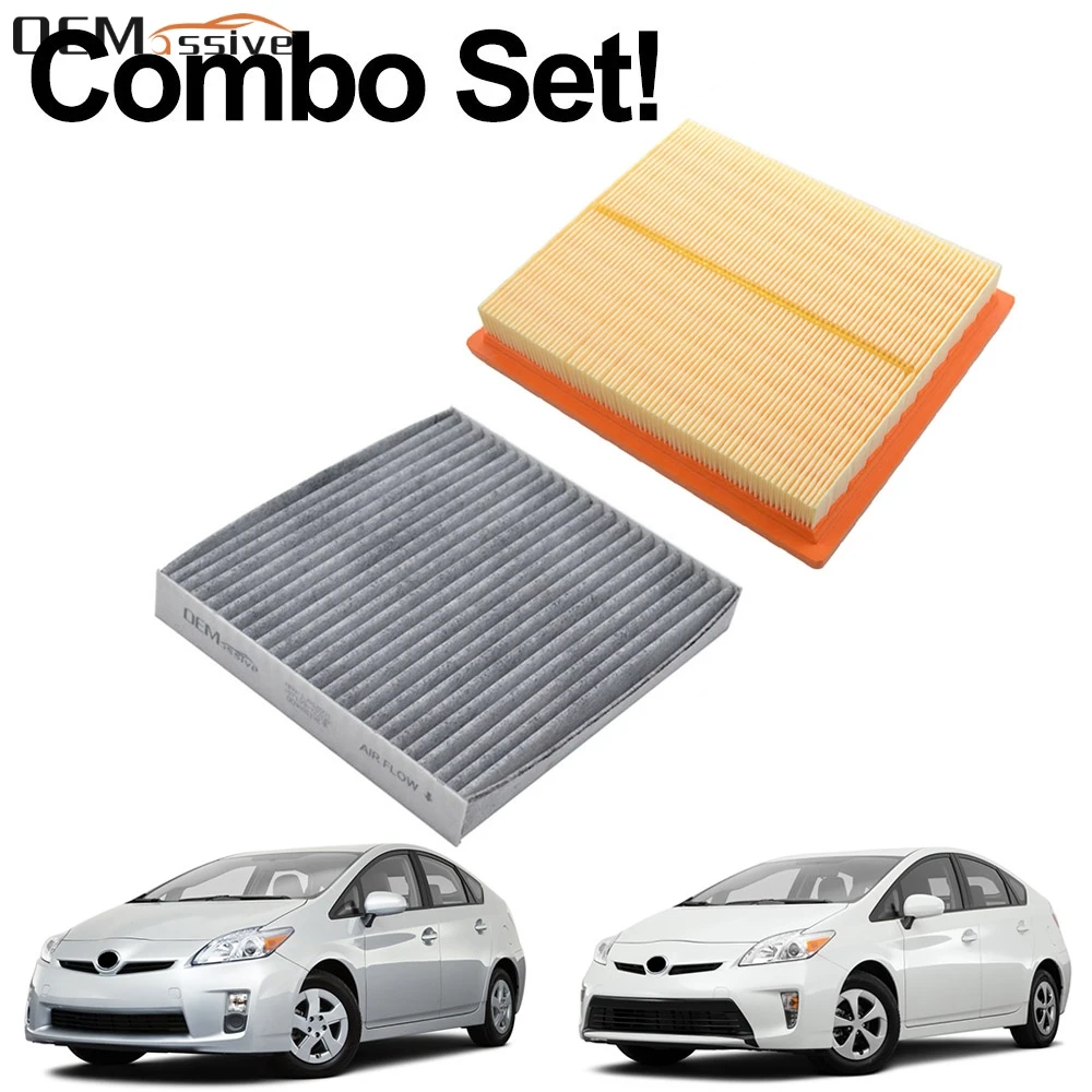 TOYOTA CABIN /& AIR FILTER COMBO FOR TOYOTA PRIUS V 1.8L ENGINE 2016-2012