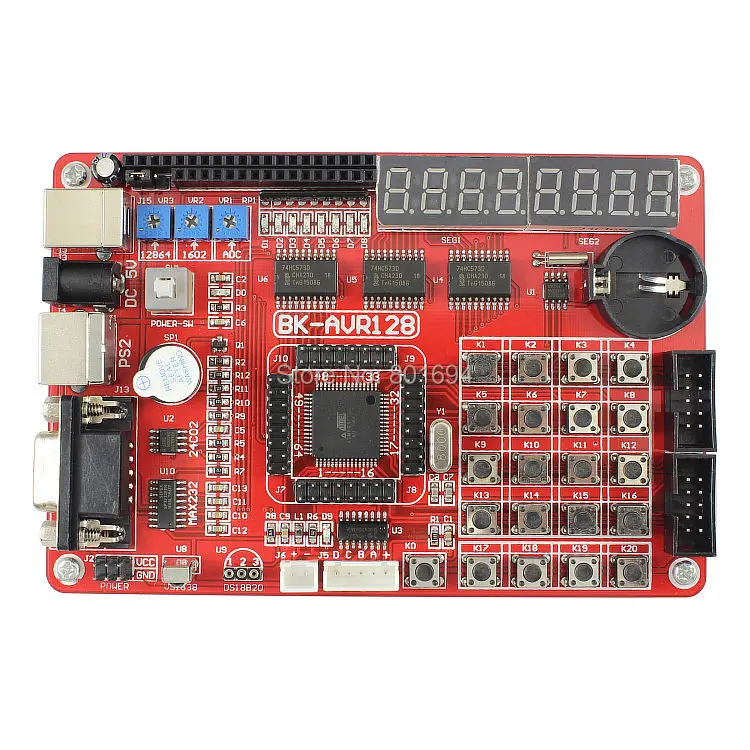 Макетная плата ATMEL AVR ATMEGA128 Mega128|board board|board developmentboard atmel |