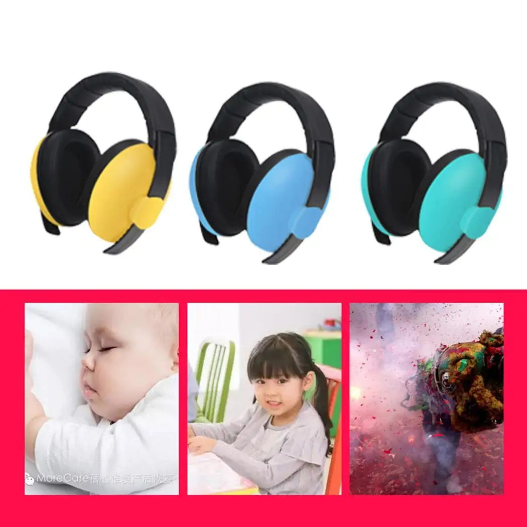 Baby Anti-noise Headphones Earmuffs Safety Headset Ear Hearing Protection Kids Sleeping 3 Months-5 Years Old Child