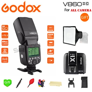 

Paypal Accpect, Godox V860II-S/N/C/O/F Flash Speedlite 2.4G with Battery Flash + XIT Trigger for Canon Nikon Sony Fuji Olympus