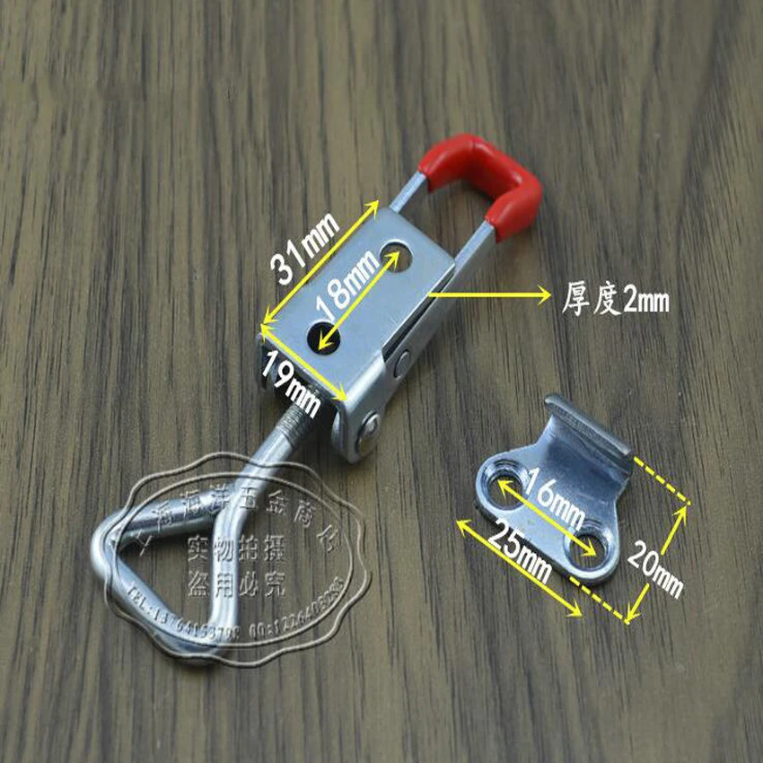 Toggle Latches Decorative Latches Holding 100KG Hasp Fastener, Toggle Latch, Lock, Hasp Catch-Trailer Industrial