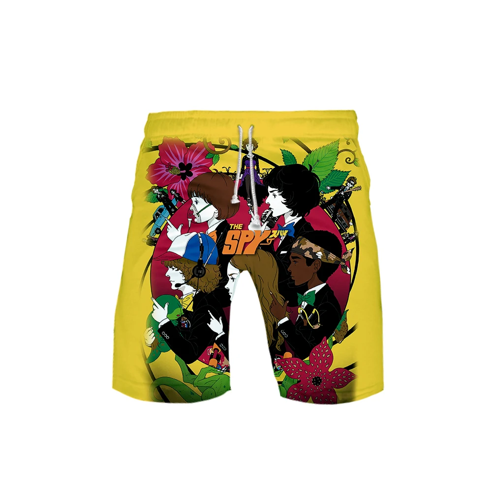 Мужские 3D странные вещи темплар 3 DBoard шорты летние новые быстросохнущие пляжные шорты мужские хип хоп Короткие штаны пляжная одежда