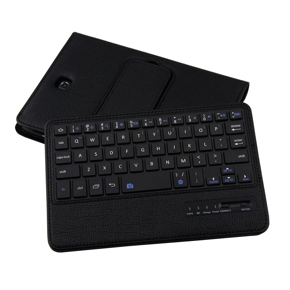 Планшет клавиатура для Samsung Galaxy Tab S2 8 0 &quotT710 Folio кожаный чехол + Беспроводная Bluetooth