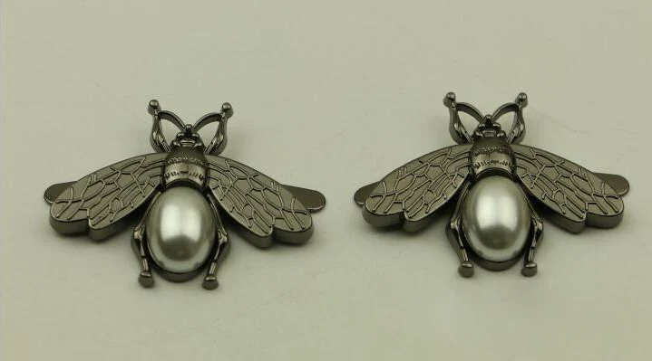 

10pcs/lot luggage bag hardware accessories diy metal Little bee decorated buckle shoe buckle adornment bag hardware accessories
