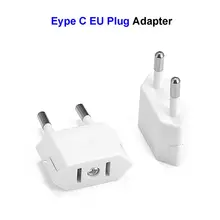 CN США в ЕС переходник конвертер переменного тока Американский Китай в евро Европа Путешествия адаптер питания 2 круглые вилка для электрической розетки