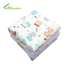 Водонепроницаемый Матрас протектор ребенок Узорчатая пеленка Новорожденный ребенок пеленка пеленания дышащий многоразовый мультфильм мочи мат