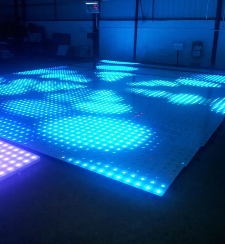 10 PCS/Lot LED Dance Floor Panel 60*60*5.1(cm) Acrylic LED Floor