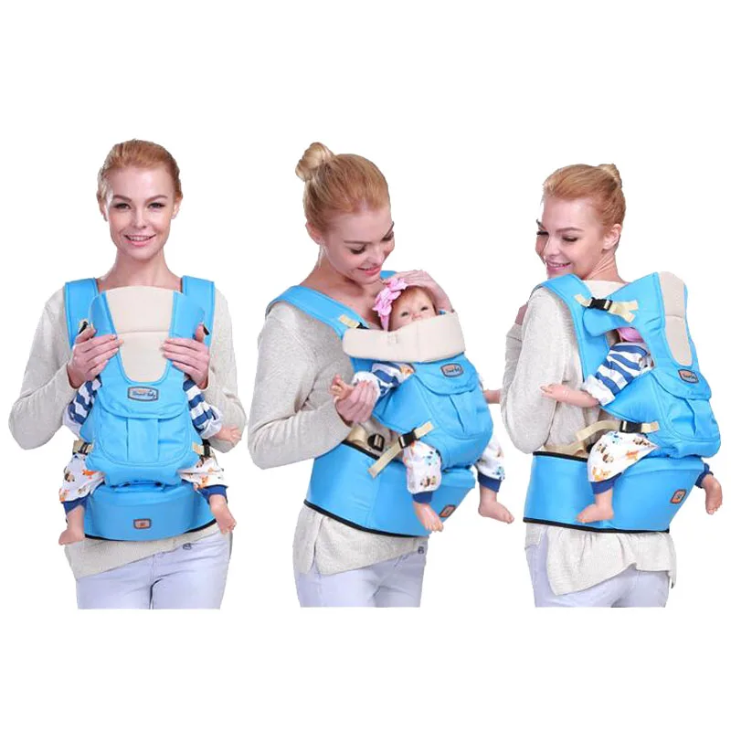 Новинка, 6 в 1, для детей 0-36 м, эргономичный рюкзак-переноска для малышей, сумка для переноски, Сумка с набедренным сиденьем, поясной ремень для новорожденных