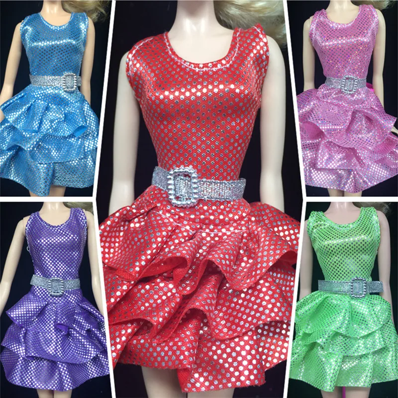 2 шт. новейшая кукла Барби одежда торт юбка модное платье Одежда для куклы Барби подарок девочка игрушка