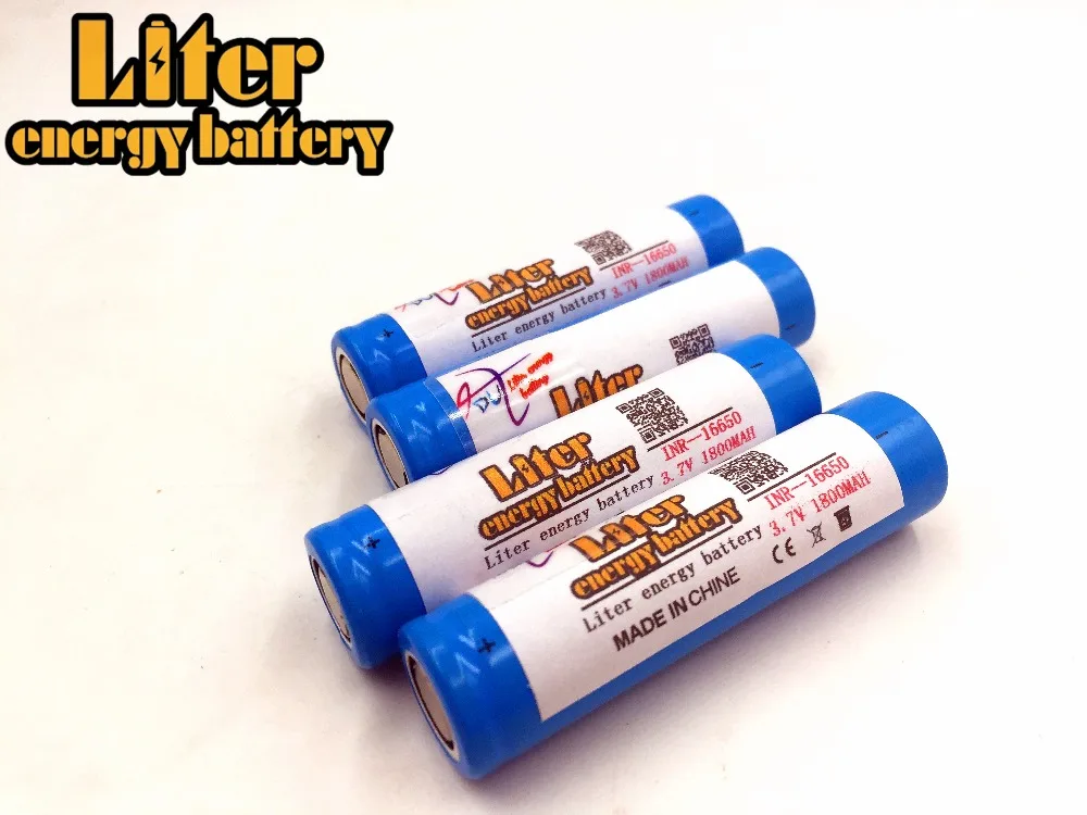 2 шт./лот Keeppower 3,7 v 16650 1800mah литий-ионный аккумулятор