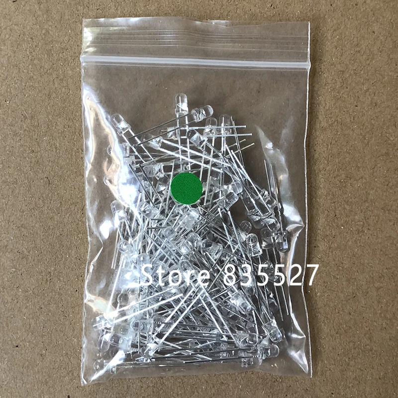 100pcs 3MM