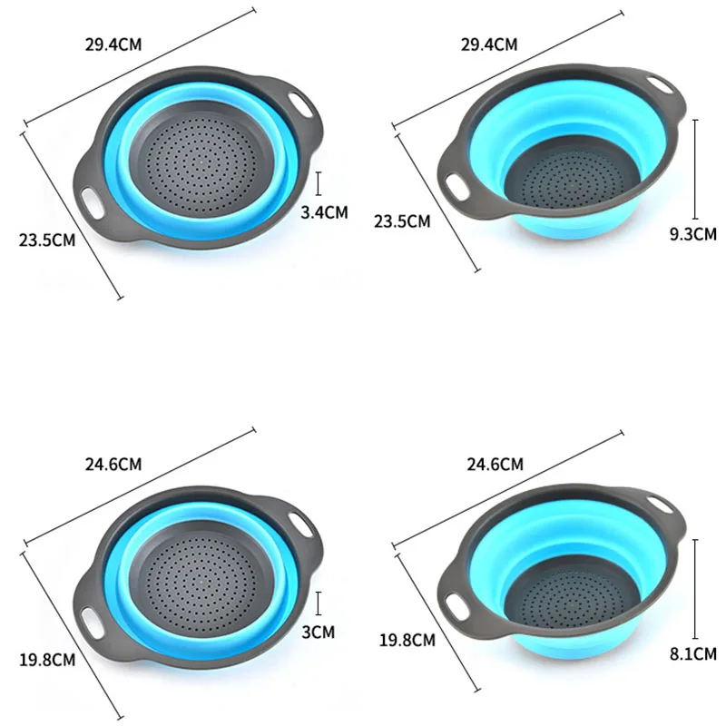 1 Pcs Portable Drain Basket Plastic Folding Filter Fruit Basket For RetracTable Kitchen Sink Washing Basket 1 Pcs Portable Drain Basket Plastic Folding Filter Fruit Basket For RetracTable Kitchen Sink Washing Basket