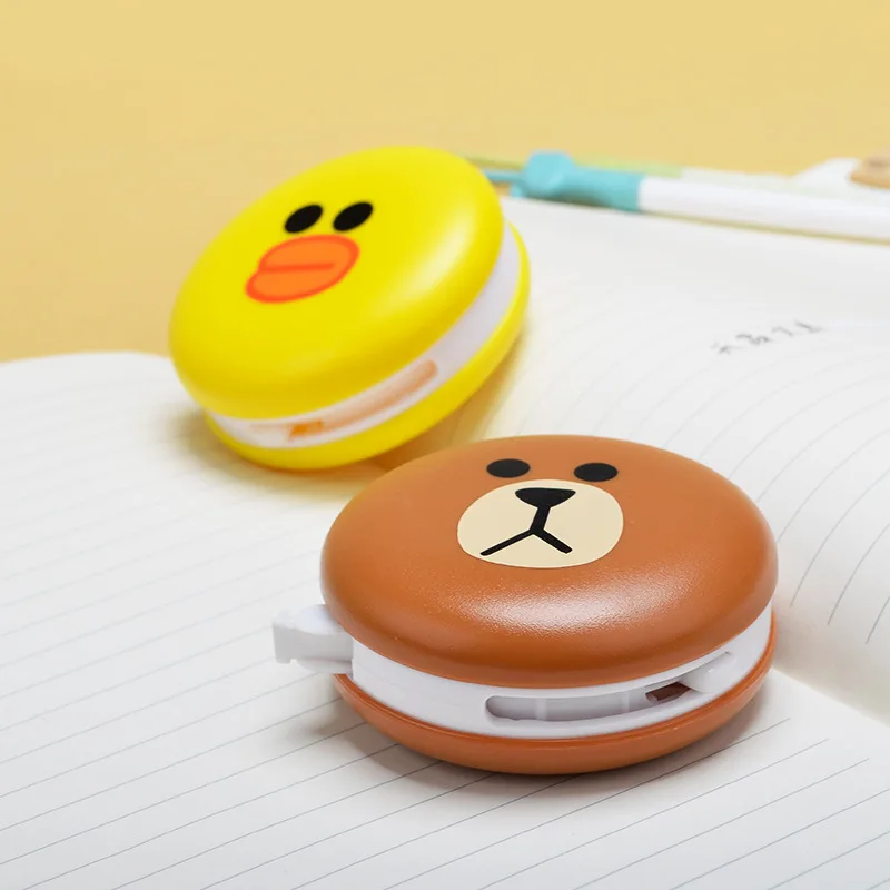 

Cute Brown Bear Correction Tape Kawaii Yellow Duck Corrector For School Stationery School Supply Papeleria Supplies